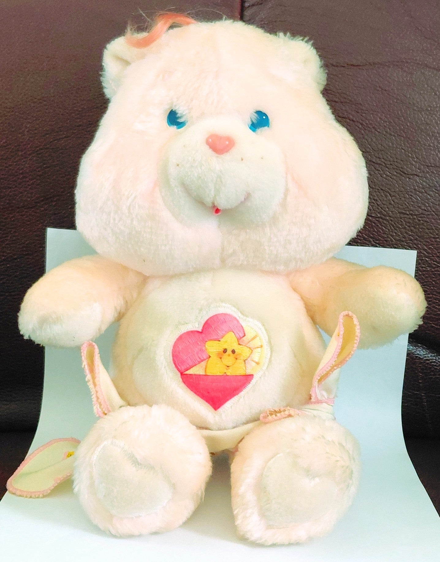 Care Bears BABY HUGS vintage plush toy (Kenner, 1983)