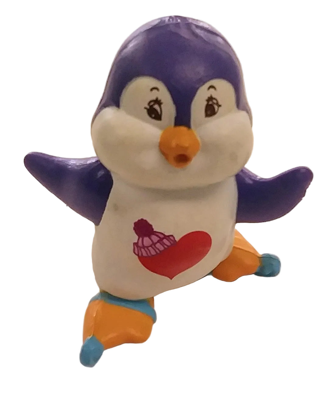 Care Bears Cousins COZY HEART PENGUIN vintage PVC miniature (Kenner, 1985)