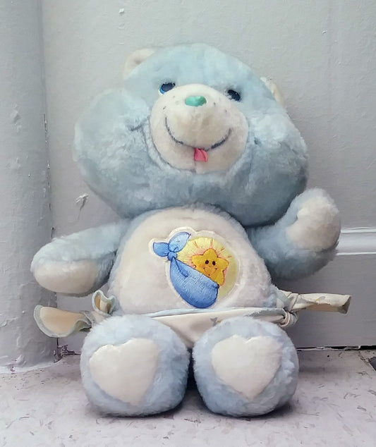 Care Bears BABY TUGS vintage plush toy (Kenner, 1983)