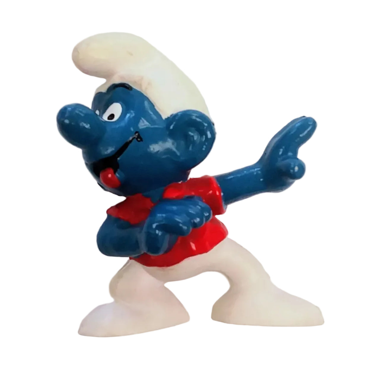 Smurfs SKATEBOARD SMURF (NO SKATEBOARD) pvc figure (Schleich, 1978)