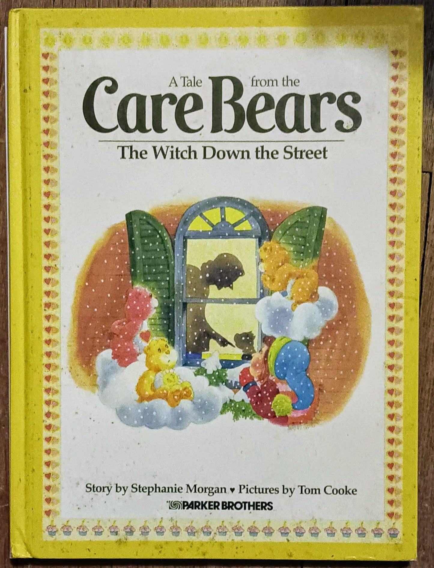 Care Bears vintage HC Book - The Witch Down The Street