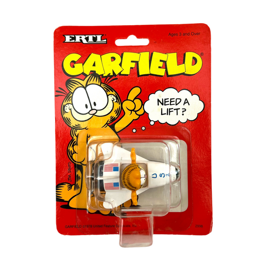 Garfield “Need a Lift?” USA Space Shuttle diecast vehicle (ERTL, 1990)