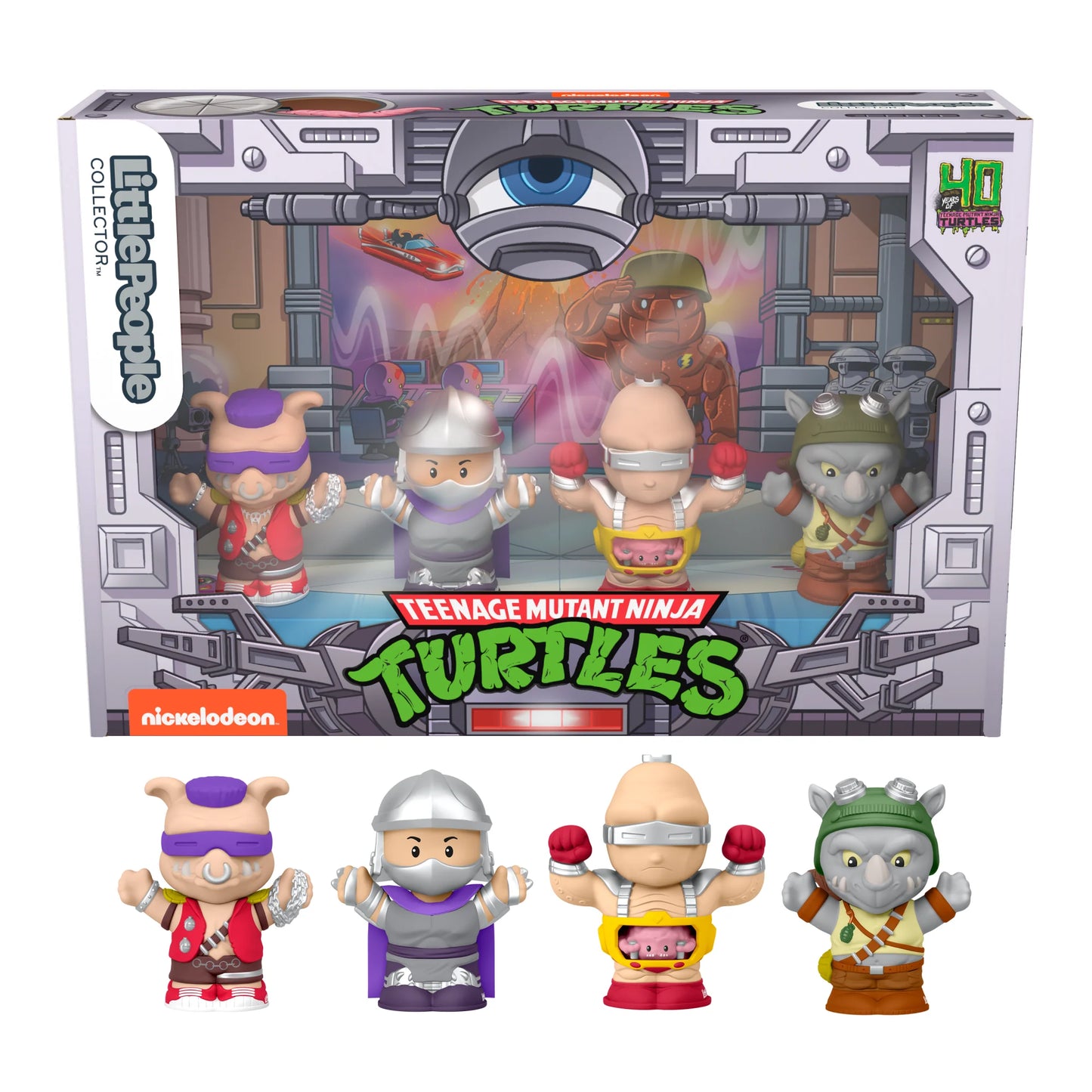 Little People Collector TEENAGE MUTANT NINJA TURTLES Villains Special Edition Set (Mattel, 2024)