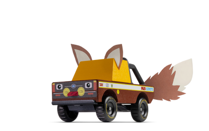 Candylab Toys Mud Coyote Wooden Toy Truck - Brown