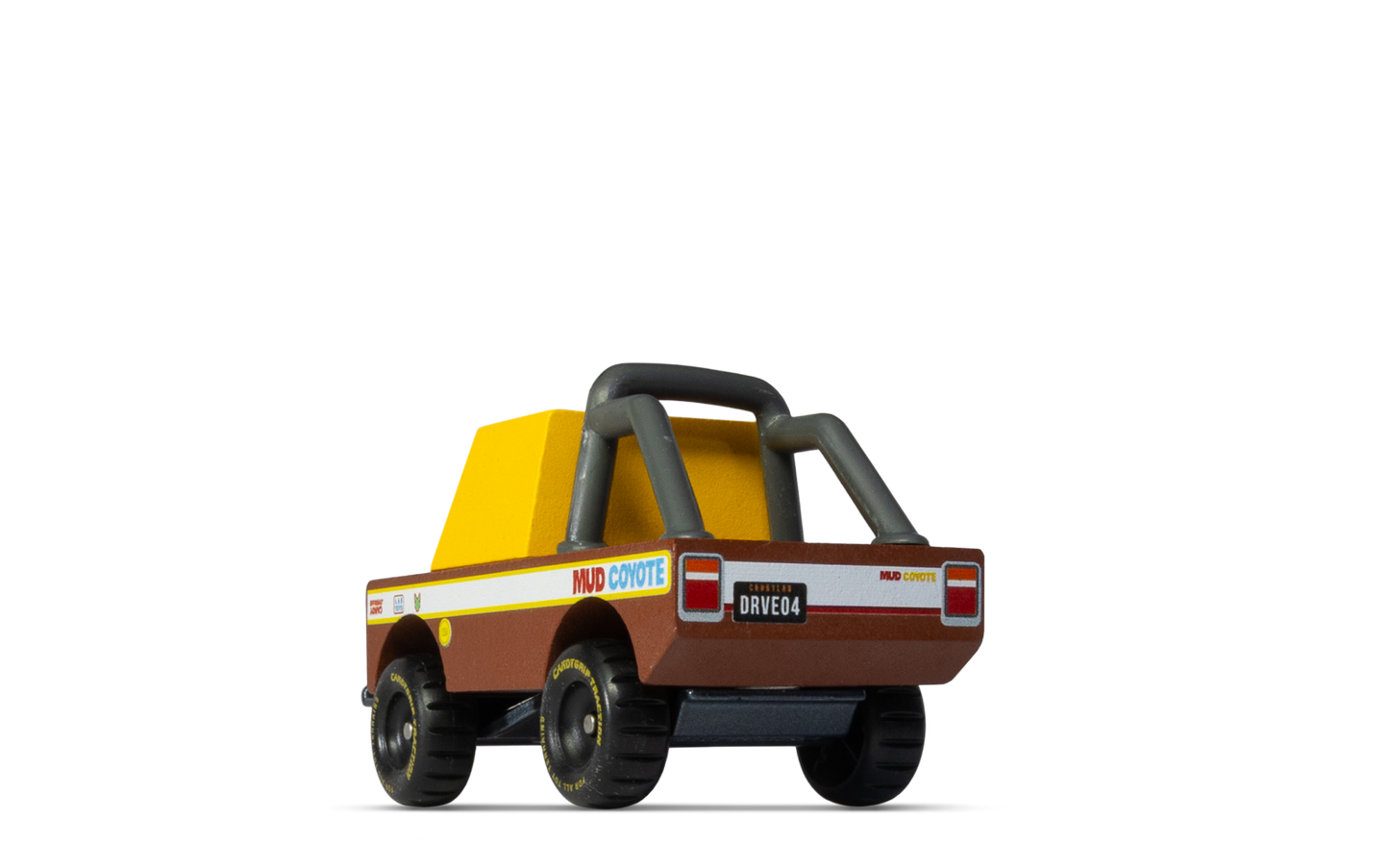 Candylab Toys Mud Coyote Wooden Toy Truck - Brown