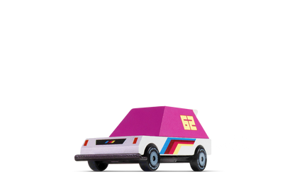 Candylab Toys Racer 62 XL Wooden Toy Car - Pink