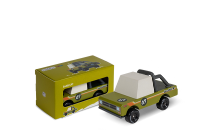 Candylab Toys Sand Kat Pickup Wooden Toy Truck - Sand