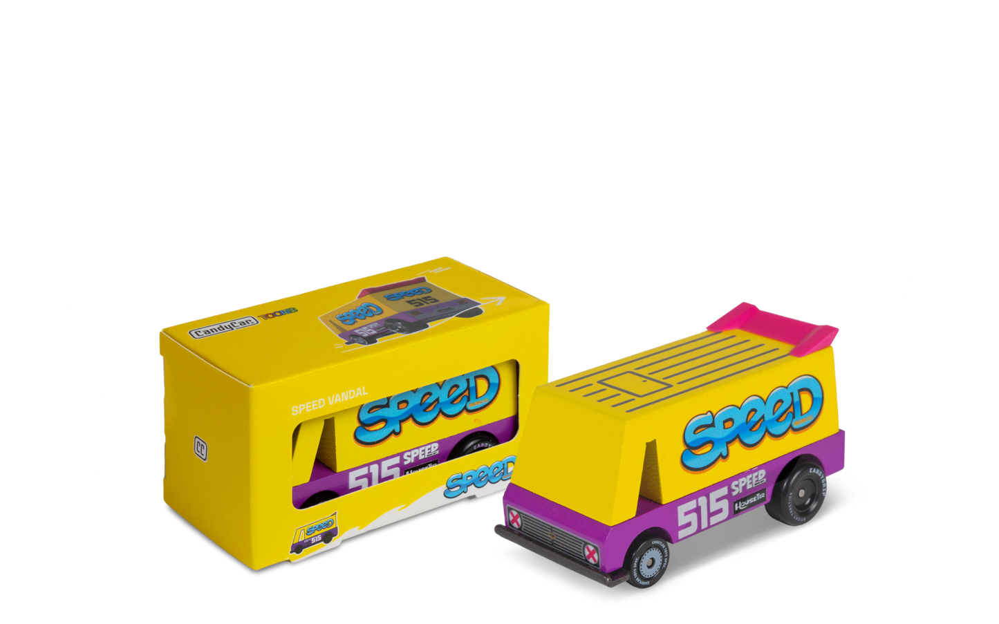 Candylab Toys Speed Vandal Wooden Toy Car