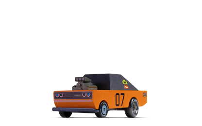 Candylab Toys Storm Duker Wooden Toy Truck - Orange