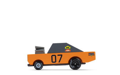 Candylab Toys Storm Duker Wooden Toy Truck - Orange