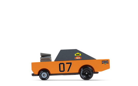 Candylab Toys Storm Duker Wooden Toy Truck - Orange