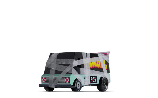 Candylab Toys Vandal 305 Wooden Toy Car - Seafoam