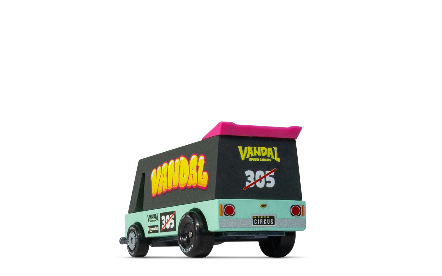 Candylab Toys Vandal 305 Wooden Toy Car - Seafoam