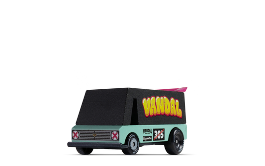 Candylab Toys Vandal 305 Wooden Toy Car - Seafoam