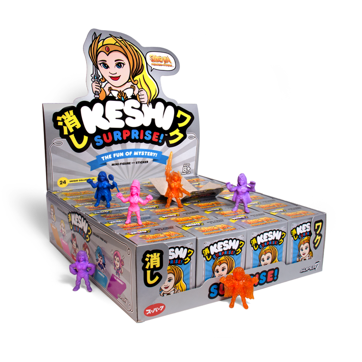 Keshi Surprise SHE-RA PRINCESS OF POWER mini figure Blind Box (Super7, 2018)