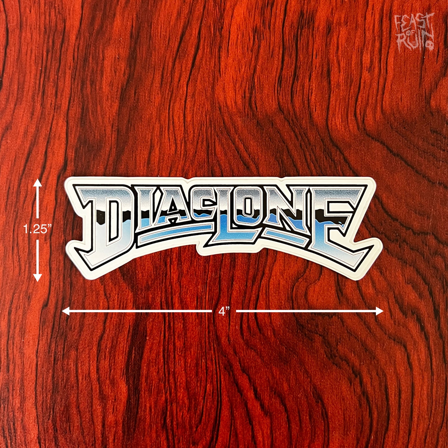 DIACLONE Logo 4" Vinyl Sticker Decal