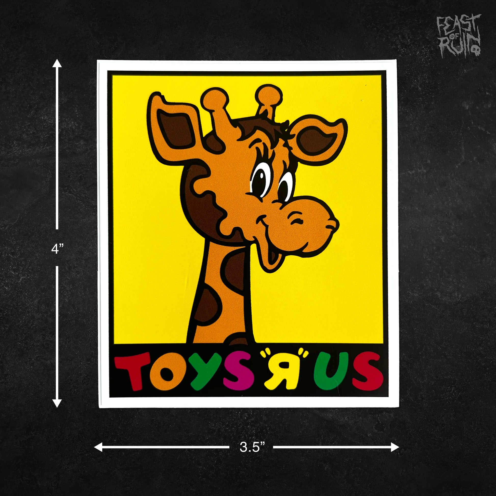 Vintage Toys "R" Us (Geoffrey) sticker
